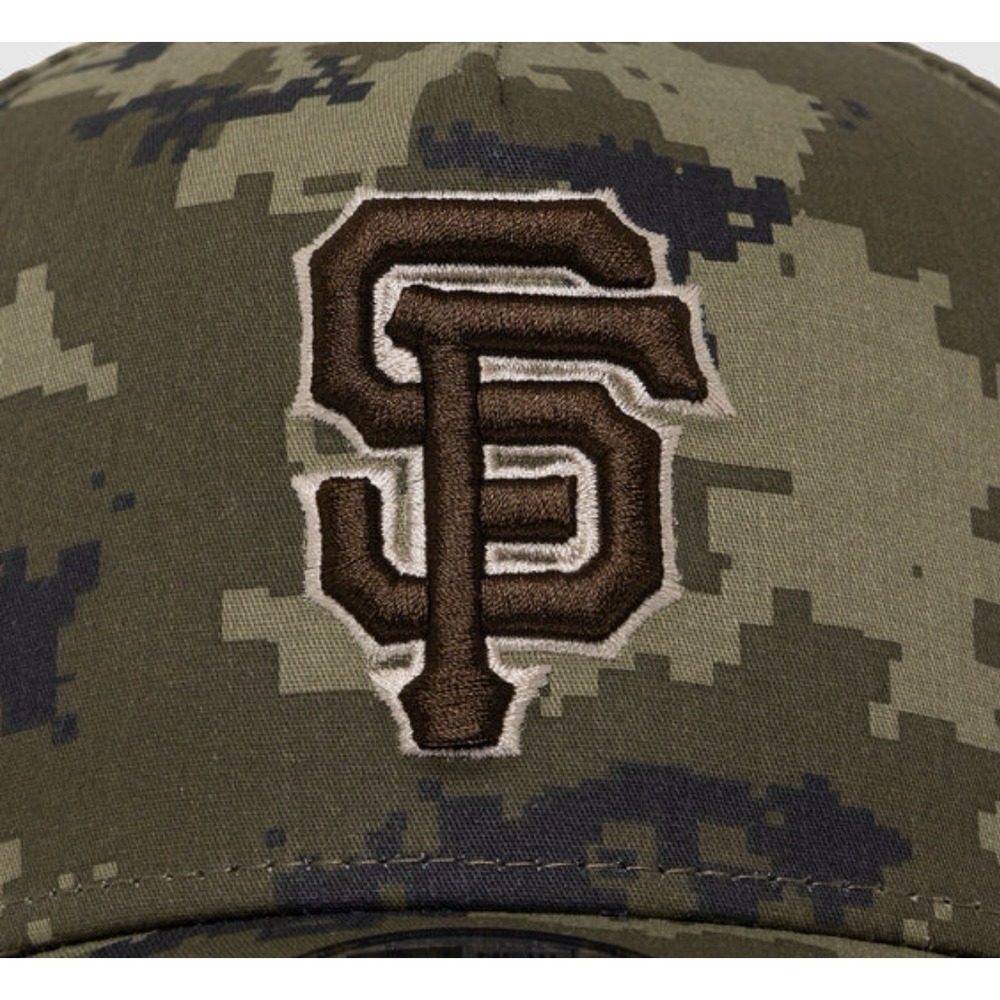San Francisco Giants New Era 9FORTY‎ MLB Digi Camo Baseball Hat Cap SnapBack - Picture 5 of 6